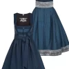 SPORTALM Dirndl aus Kunstleder und zusätzlichem Gürtel* Dirndl