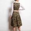 SPORTALM Dirndl mit Allover-Druck und Schürze mit Lochstickerei* Dirndl