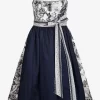 SPORTALM Dirndl mit malerischem Baumwollstoff* Dirndl