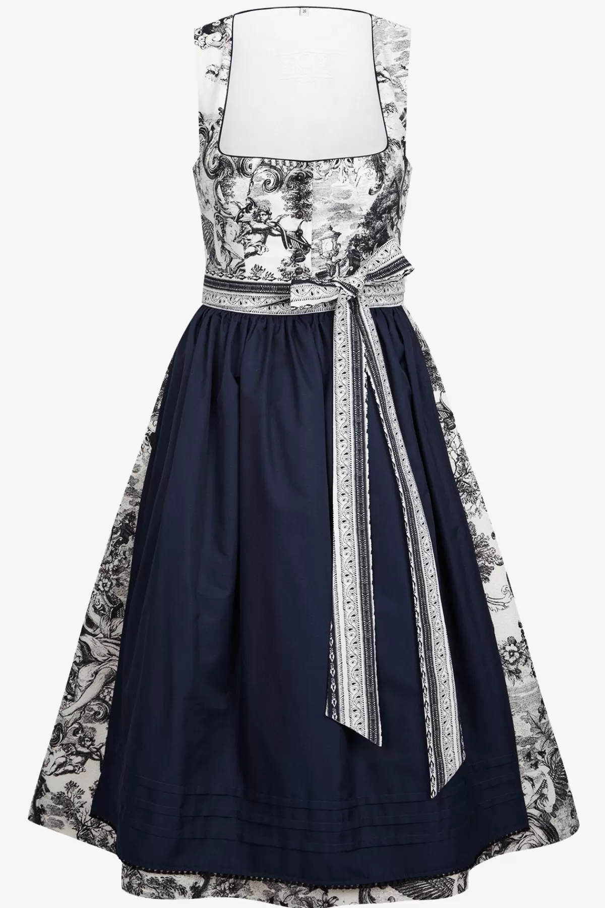 SPORTALM Dirndl mit malerischem Baumwollstoff* Dirndl