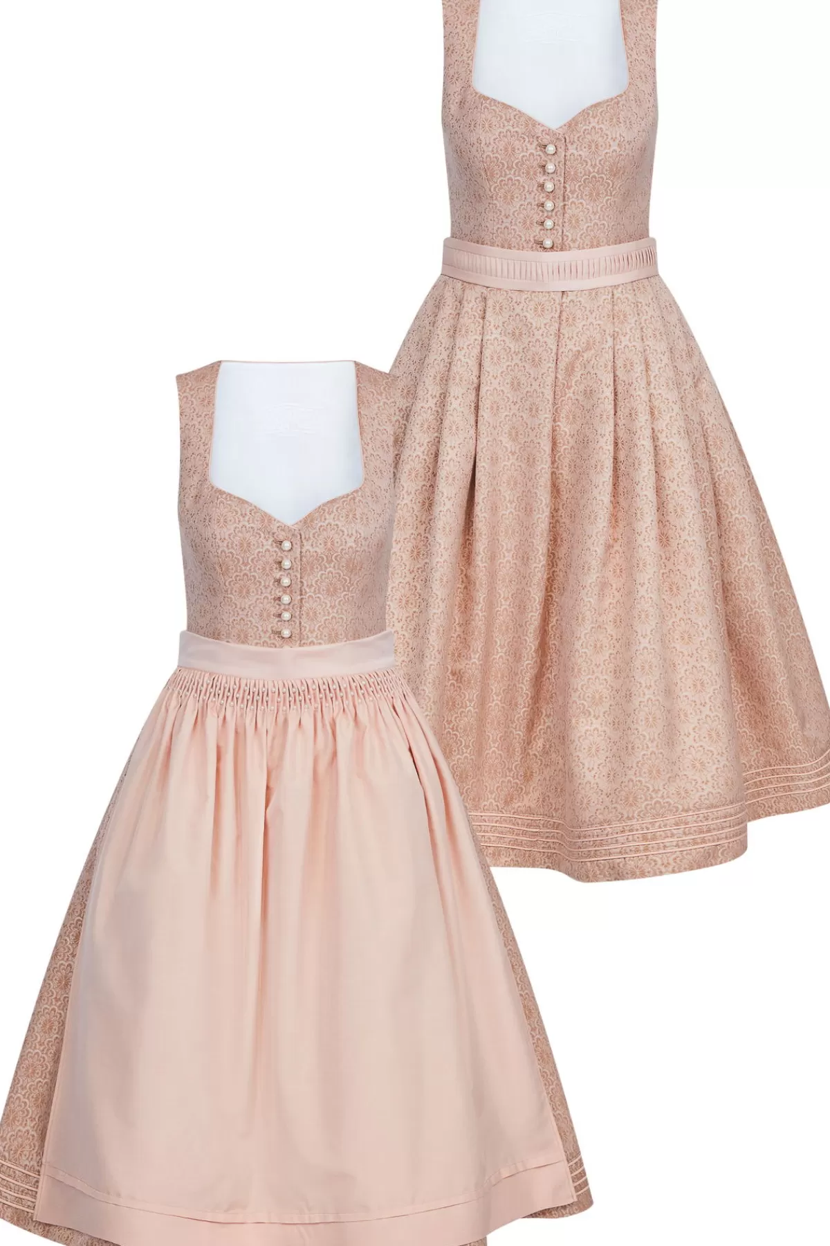 SPORTALM Dirndl mit schimmernder Schürze und zusätzlichem Gürtel* Dirndl