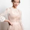 SPORTALM Dirndl mit schimmernder Schürze und zusätzlichem Gürtel* Dirndl