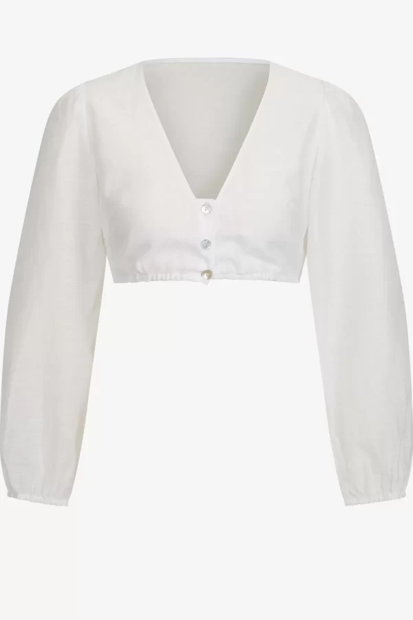 SPORTALM Dirndlbluse mit Puffärmel* Blusen