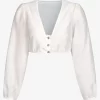 SPORTALM Dirndlbluse mit V-Ausschnitt* Blusen