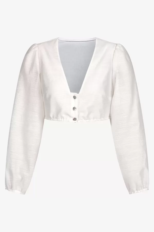 SPORTALM Dirndlbluse mit V-Ausschnitt* Blusen