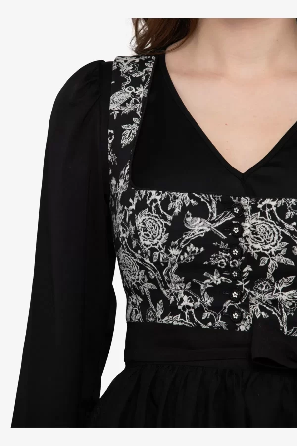 SPORTALM Dirndlbluse mit V-Ausschnitt* Blusen