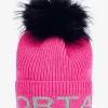 SPORTALM Grobstrick-Mütze*Damen Accessoires Mit Pelz | Accessoires Mit Pelz