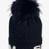 SPORTALM Grobstrick-Mütze*Damen Accessoires Mit Pelz | Accessoires Mit Pelz