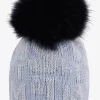 SPORTALM Grobstrickmütze mit Echtpelz-Bommel*Damen Accessoires | Mützen / Kappen