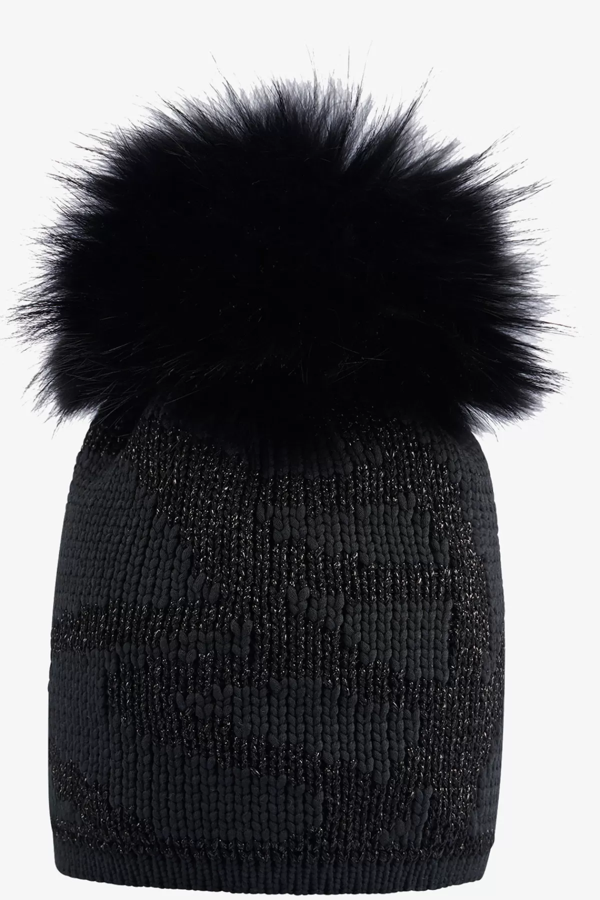 SPORTALM Grobstrickmütze mit Echtpelz-Bommel*Damen Accessoires Mit Pelz | Accessoires Mit Pelz
