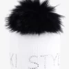 SPORTALM Grobstrickmütze mit Echtpelz-Bommel*Damen Accessoires Mit Pelz | Accessoires Mit Pelz