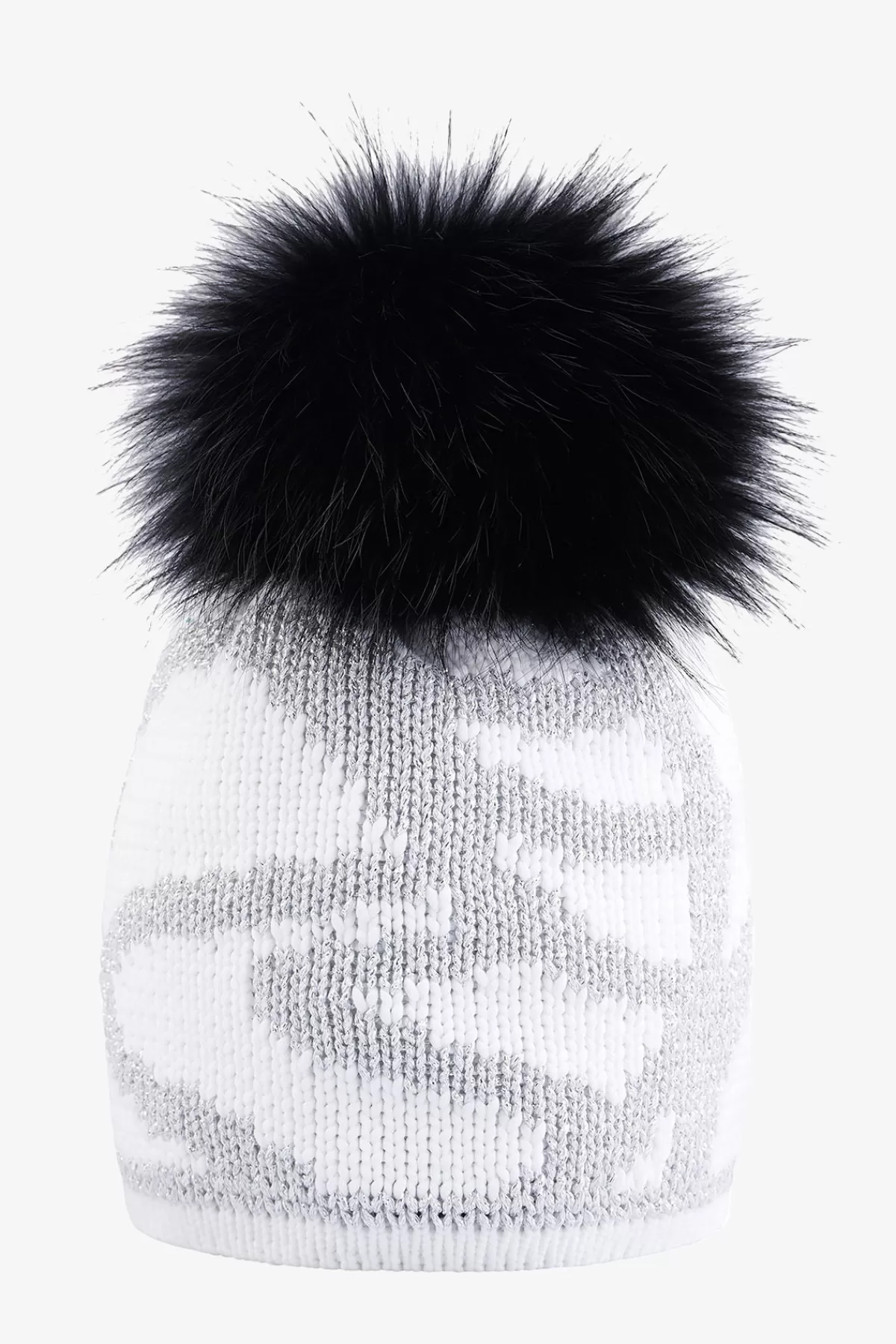SPORTALM Grobstrickmütze mit Echtpelz-Bommel*Damen Accessoires Mit Pelz | Accessoires Mit Pelz