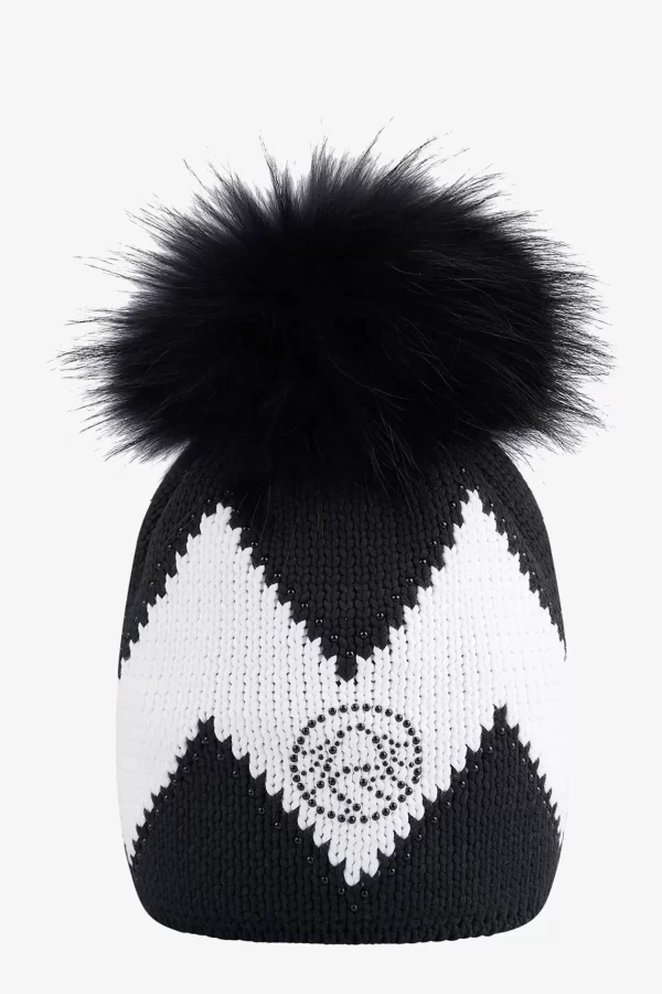 grobstrickmtze_mit_echtpe_0-9.webp SPORTALM Grobstrickmütze mit Echtpelz-Bommel*Damen Accessoires Mit Pelz | Accessoires Mit Pelz