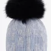 SPORTALM Grobstrickmütze mit Echtpelz-Bommel*Damen Accessoires | Mützen / Kappen