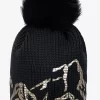 SPORTALM Grobstrickmütze mit Echtpelz-Bommel*Damen Accessoires | Mützen / Kappen