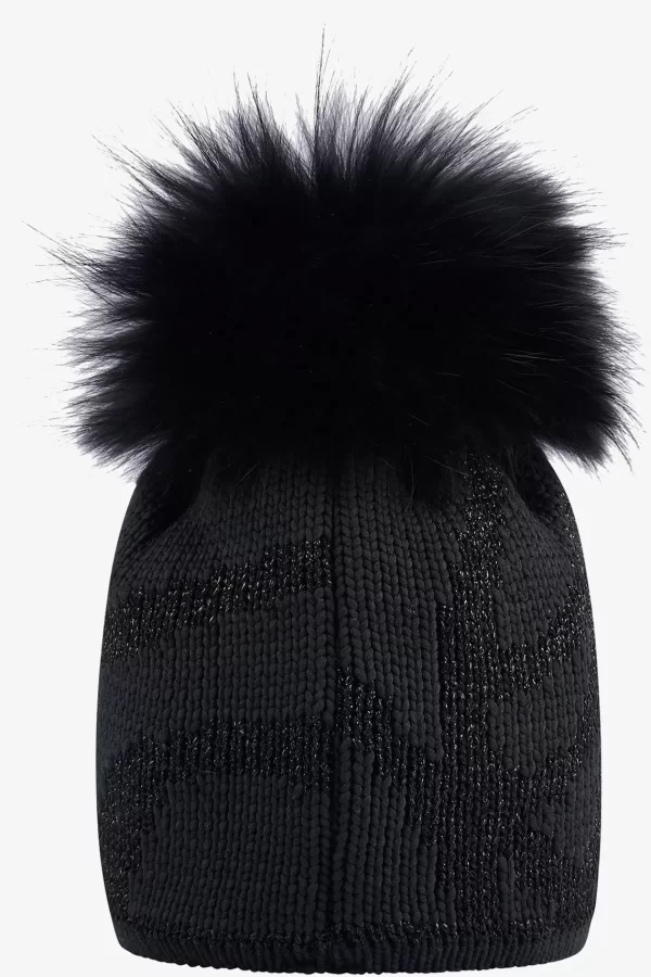 grobstrickmtze_mit_echtpe_1-11.webp SPORTALM Grobstrickmütze mit Echtpelz-Bommel*Damen Accessoires Mit Pelz | Accessoires Mit Pelz