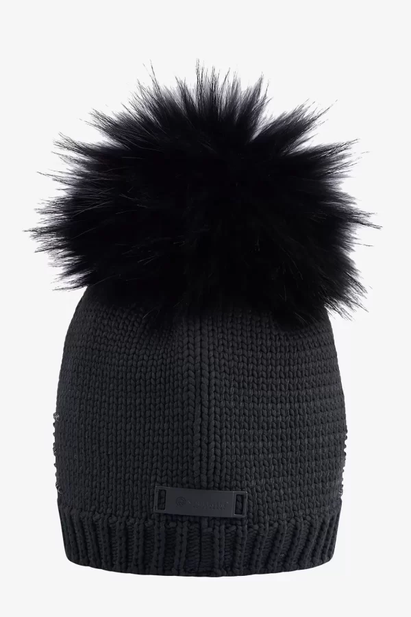 grobstrickmtze_mit_echtpe_1-2.webp SPORTALM Grobstrickmütze mit Echtpelz-Bommel*Damen Accessoires Mit Pelz | Best Of Hats