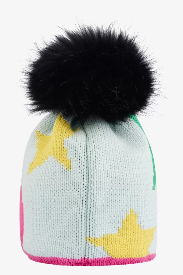 grobstrickmtze_mit_echtpe_1-8.webp SPORTALM Grobstrickmütze mit Echtpelz-Bommel*Damen Accessoires Mit Pelz | Accessoires Mit Pelz