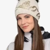 SPORTALM Grobstrickmütze mit Echtpelz-Bommel*Damen Accessoires Mit Pelz | Accessoires Mit Pelz