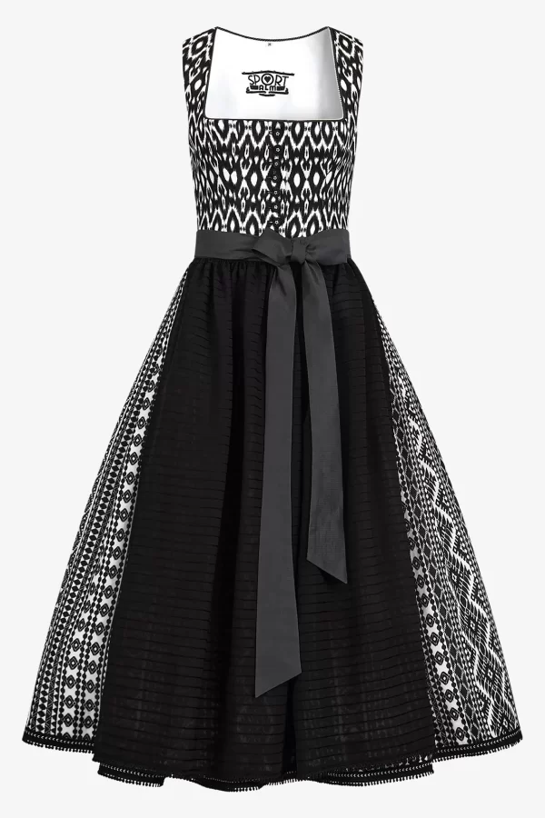 SPORTALM Malerisches Dirndl aus bedruckter Baumwolle* Dirndl