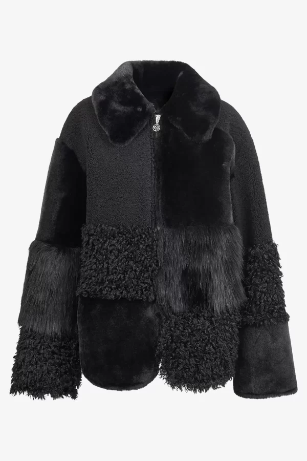materialmixjacke_mit_umle_0.webp SPORTALM Material-Mix-Jacke mit Umlegekragen* Jacken / Blazer