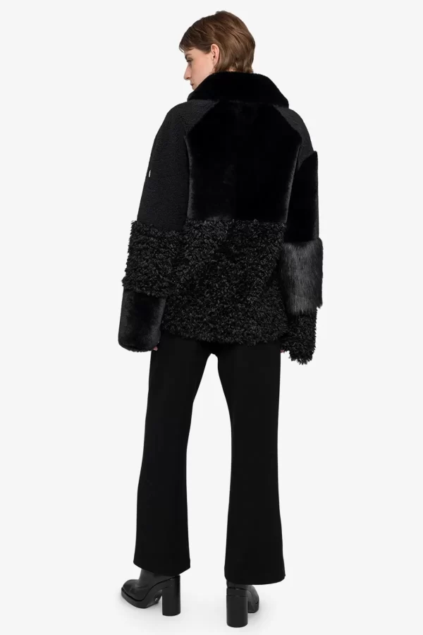 materialmixjacke_mit_umle_3.webp SPORTALM Material-Mix-Jacke mit Umlegekragen* Jacken / Blazer