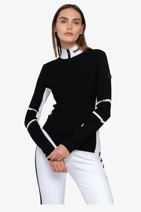 pullover_mit_stehkragen_4-1.webp SPORTALM Pullover mit Stehkragen*Damen First Layer / Mid Layer