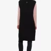 SPORTALM Ärmelloser Long-Pulli mit Stehkragen* Strick