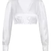 SPORTALM Satin Dirndlbluse* Blusen