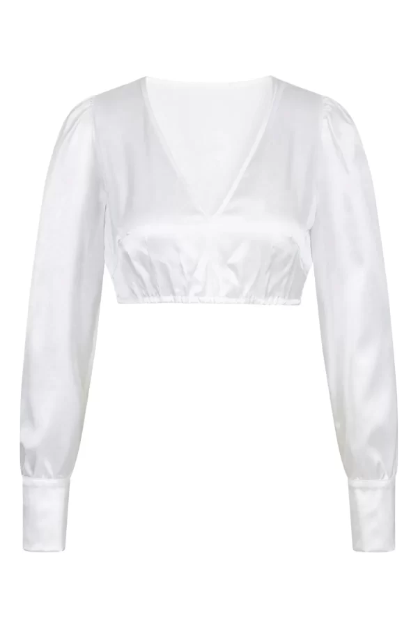 SPORTALM Satin Dirndlbluse* Blusen