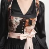 SPORTALM Satin Dirndlbluse* Blusen