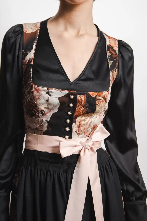 SPORTALM Satin Dirndlbluse* Blusen