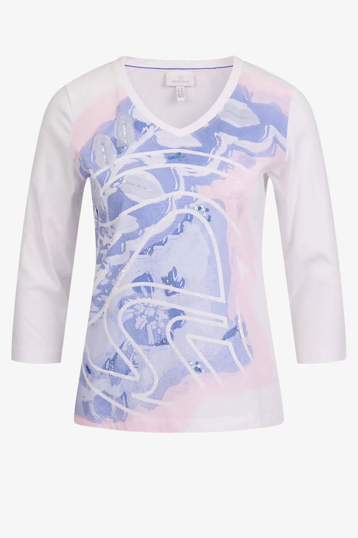 SPORTALM Shirt mit rundem V-Ausschnitt* Shirts / Tops