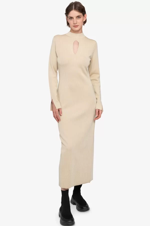 strickkleid_mit_stehkrage_1.webp SPORTALM Strickkleid mit Stehkragen* Kleider