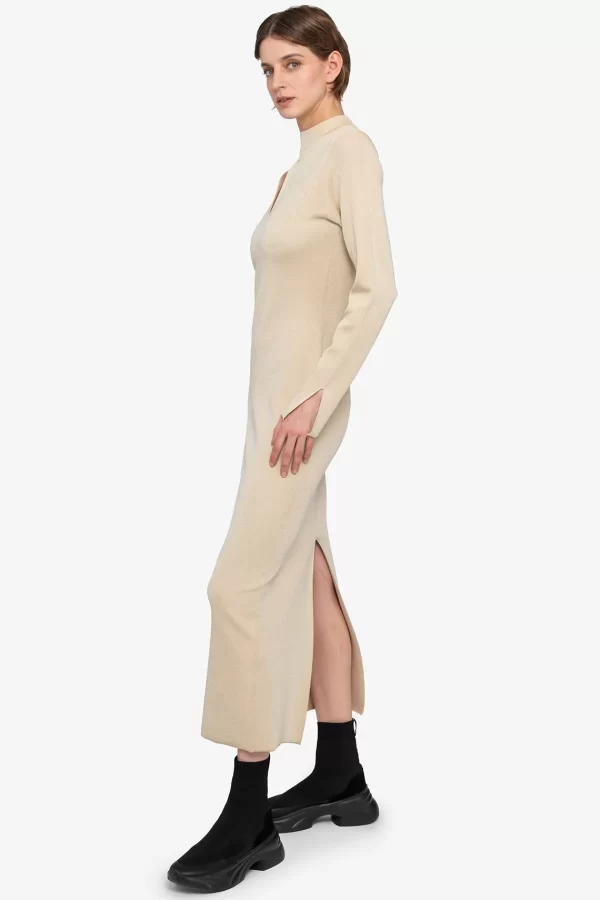 strickkleid_mit_stehkrage_2.webp SPORTALM Strickkleid mit Stehkragen* Kleider