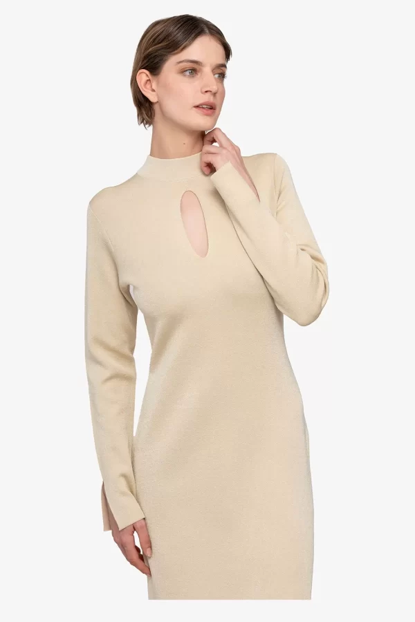 strickkleid_mit_stehkrage_4.webp SPORTALM Strickkleid mit Stehkragen* Kleider