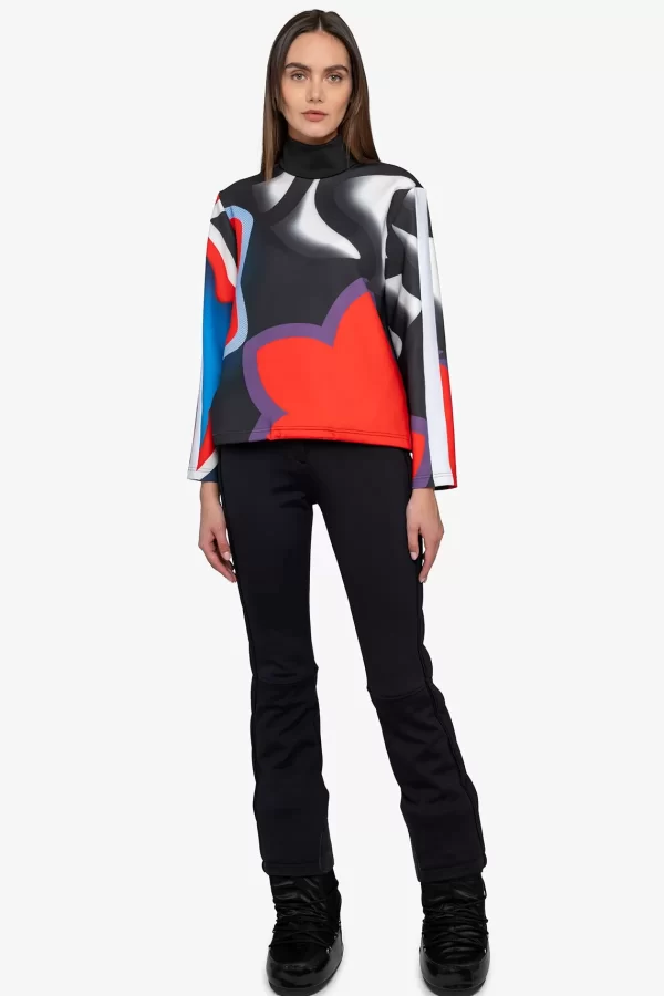 sweater_mit_stehkragen_1.webp SPORTALM Sweater mit Stehkragen*Damen First Layer / Mid Layer