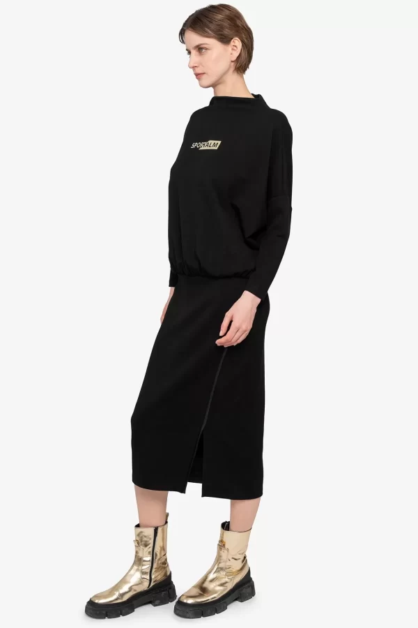 sweatkleid_mit_stehkragen_2-1.webp SPORTALM Sweatkleid mit Stehkragen* Kleider