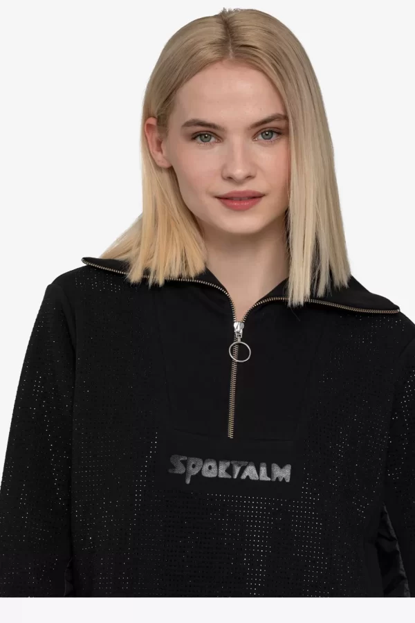 sweatkleid_mit_stehkragen_6.webp SPORTALM Sweatkleid mit Stehkragen* Kleider | Sweatshirts