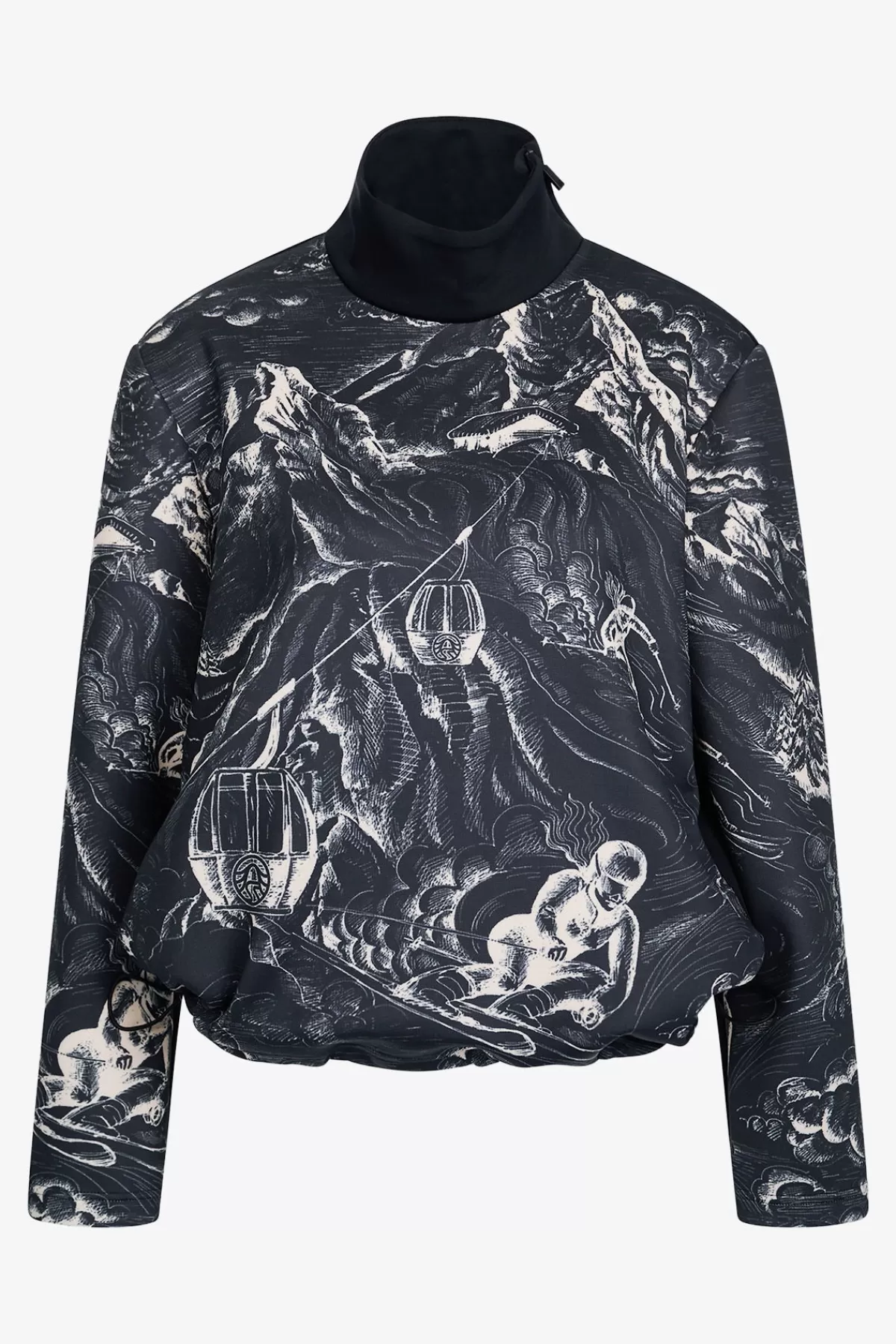 SPORTALM Sweatshirt mit Stehkragen*Damen First Layer / Mid Layer